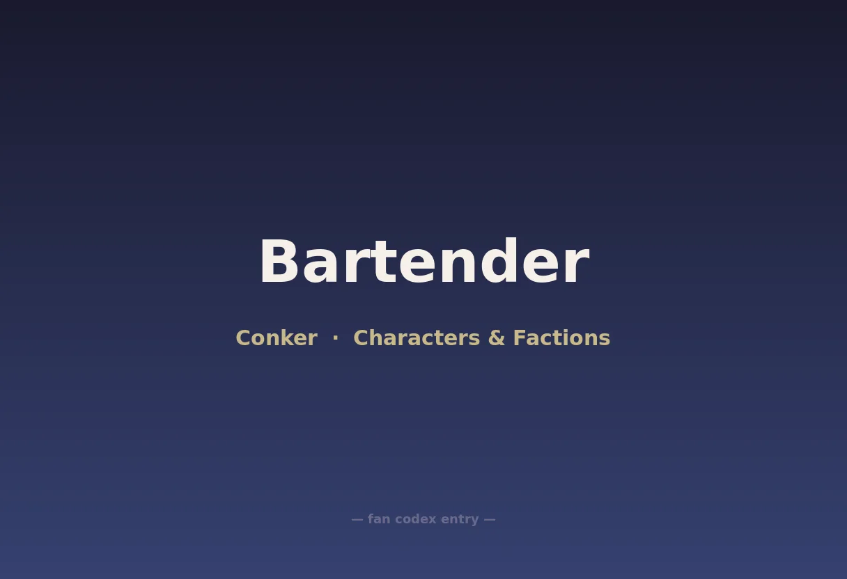 Bartender