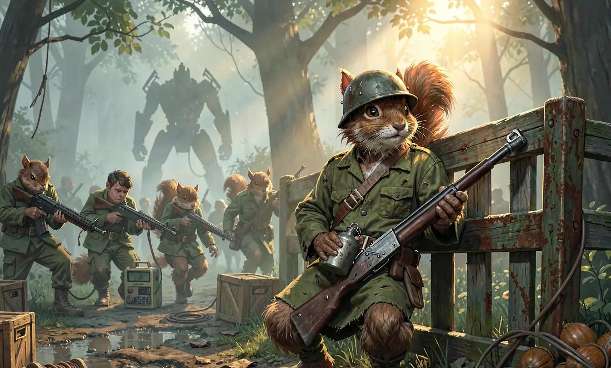 The Squirrel Army