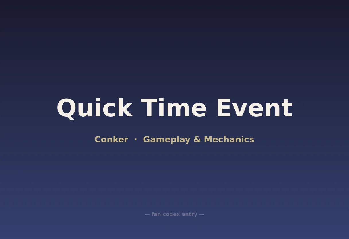 Quick Time Event