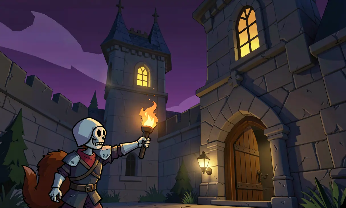 The Spooky Bat's Castle
